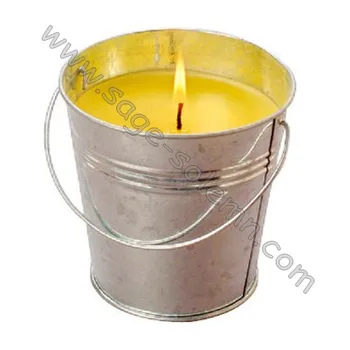 Decorative Mini Garden Citronella Candle Bucket Buy Bucket