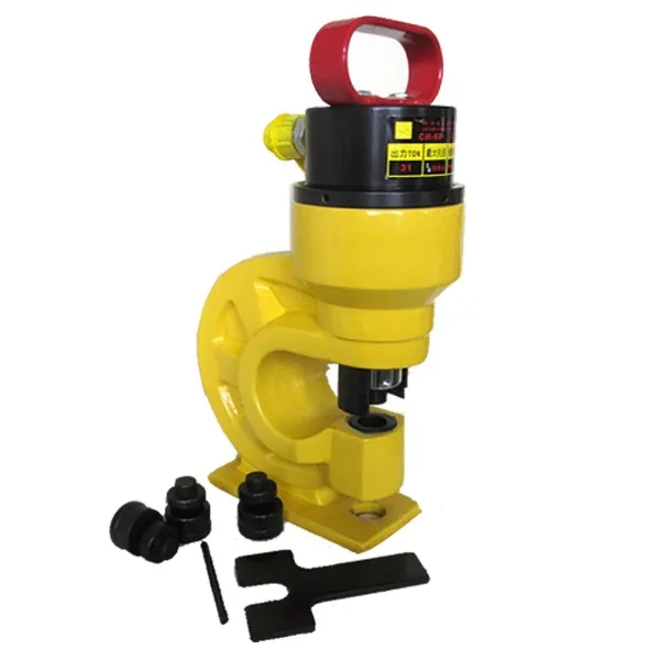 Hydraulic Steel Plate Punch Press Machine / Steel Pipes Hole Punching