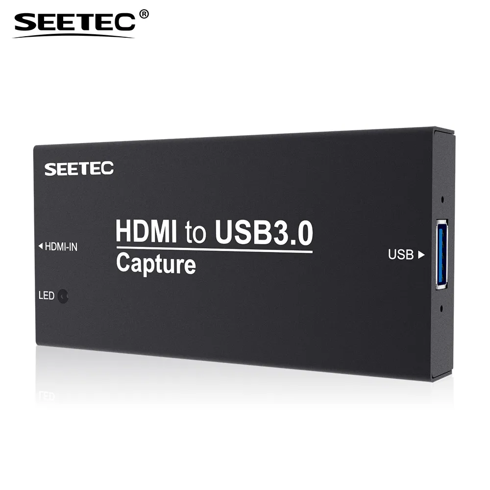 

SEETEC USB3.0 device UVC laptop hdmi capture FOR LIVE streaming, Gloden