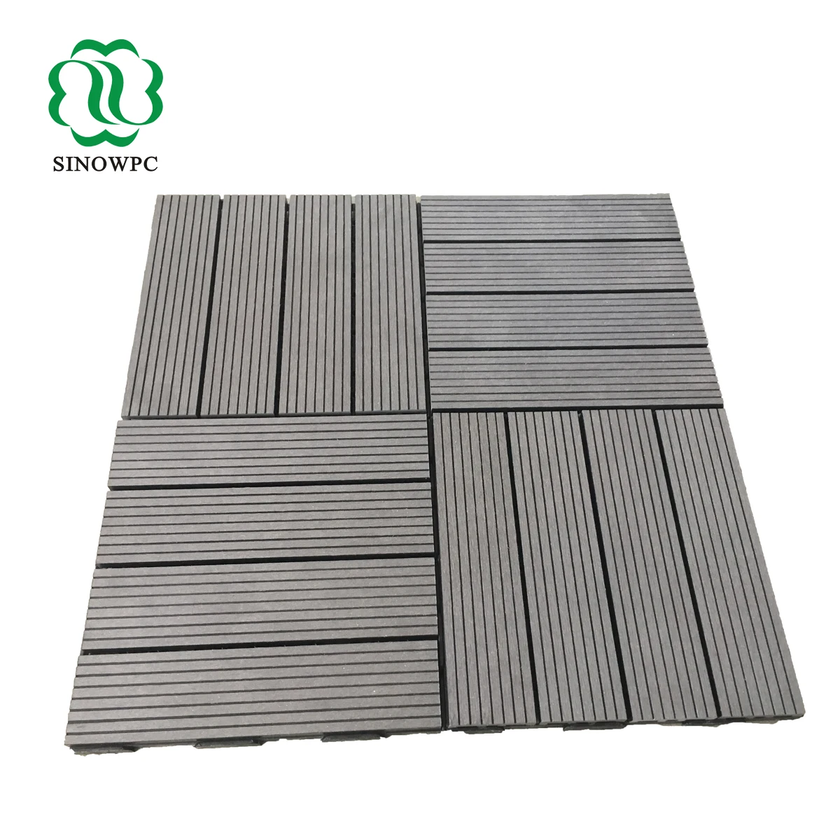 Most Easy To Install Wpc Floor Diy Deck Tiles For Bathroom Balcony