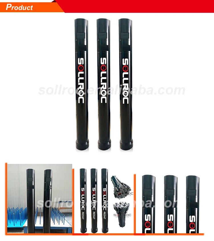 3.5inch Carbon Steel High Performance RC Hammer for Well Drilling and Mining