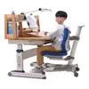Ergonomics study table and chair for children writing reading drawing