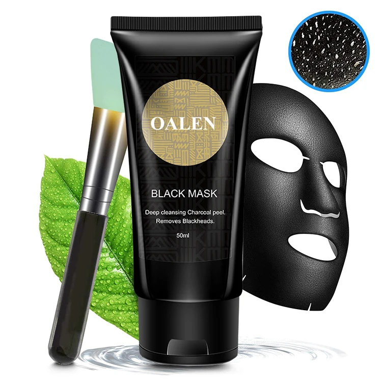 

Private Label Natural Blackhead Removing And Pore Shrinking Face Care Products Activated Charcoal Mask Set