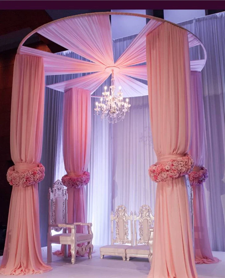 2012 Rk Wedding Hall Decoration With White Background Curtain - Buy Royal  Blue Wedding Decoration,Wedding Decoration 2012,Wedding Aisle Decoration  Product on 