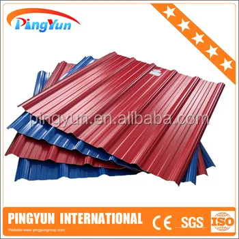 colored corrugated pvc sheet warehouse villa plastic sheet for corrugated pvc sheet