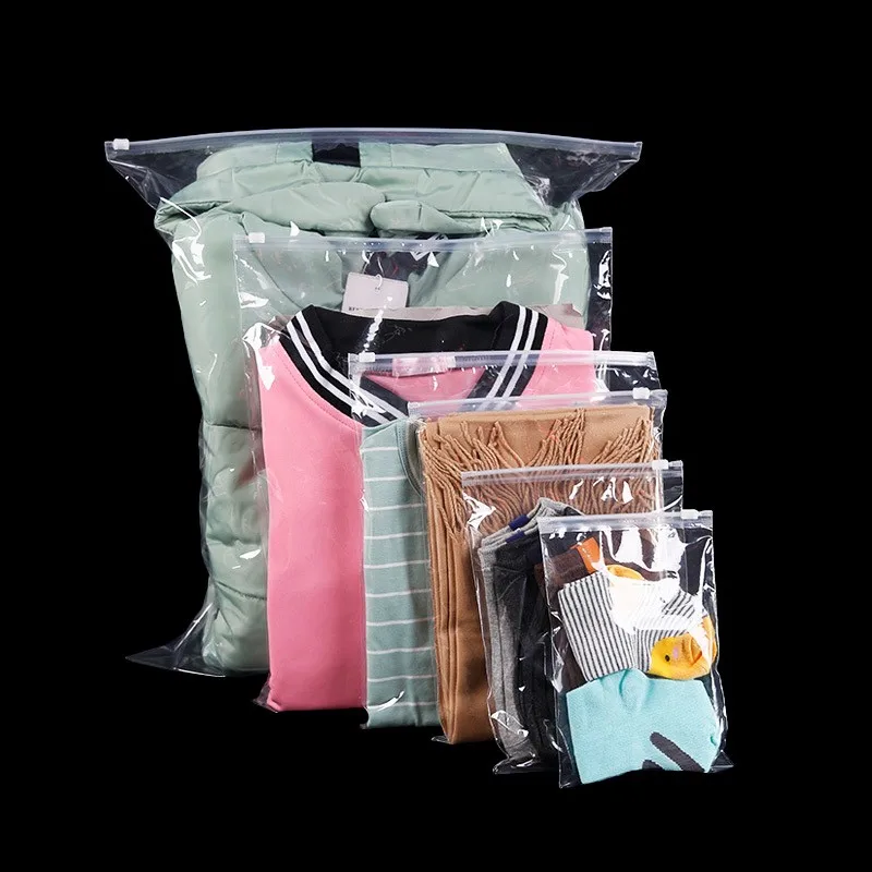 3 Mil Resealable Apparel Bags for Clothing Selling Pants 50PCS 12x14 inch Clear Zipper Plastic Bag for Clothes Svaldo Poly T-Shirt Packaging Bags Frosted Zip Lock Bags Shirt Sweaters 