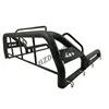For hilux vigo 2012+ black steel roll bar spare part rear bumper