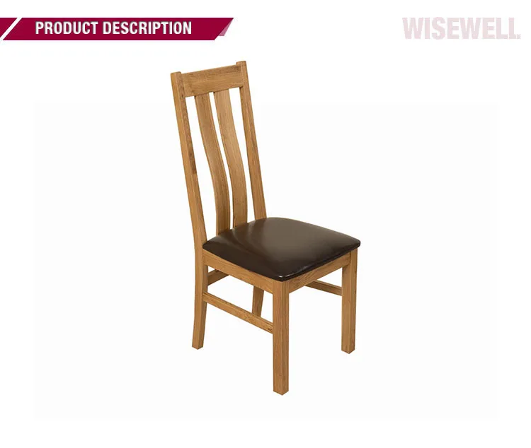 Commercial wholesale wooden hand carved wood chair with an over sized carved back