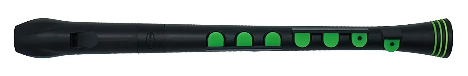 Nuvo Recorder; N320RDBGR; Recorder +; Black/Green; Key of C
