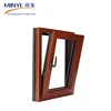 Broken bridge aluminum alloy single casement window +180 degrees sliding support open