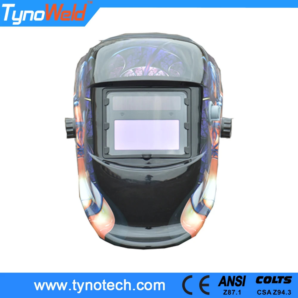 TGR Extra Large View True Color Auto Darkening Welding Helmet - 4