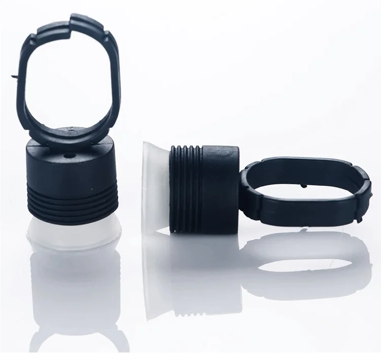 

Tattoo Sponge Ink Cup Micro Blade Disposable Ring Cup For Permanent Pigment, Black