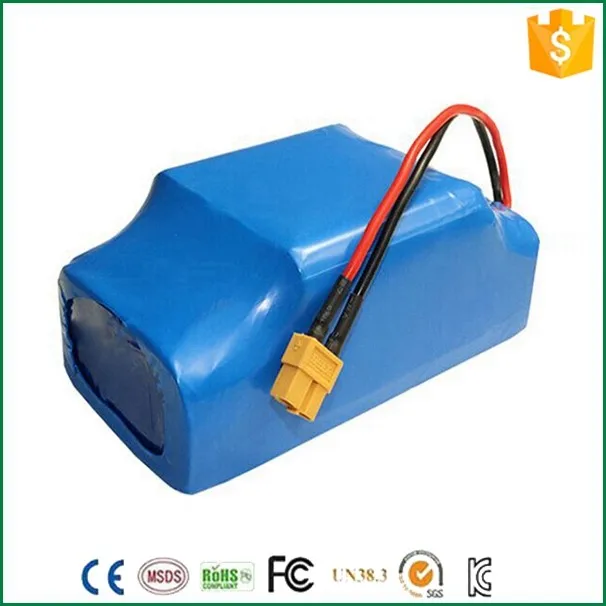 Factory Price 36v 5.8ah 10s2p Lithium Hoverboard Replacement Battery