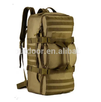 tactical duffle bolsa with backpack straps