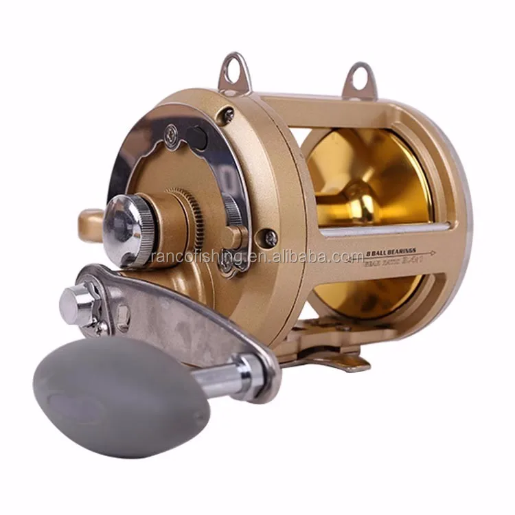 

Professional processing of trolling fishing reel, Photos