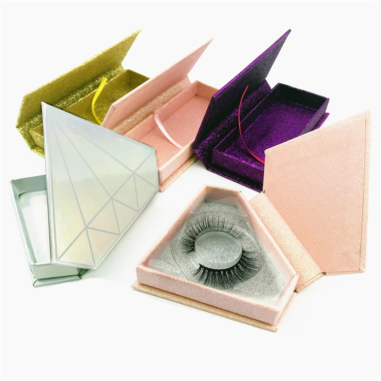 

Luxury Custom Eyelashes Private Label Lash Packaging 3D Mink Lashes, Black anf clear