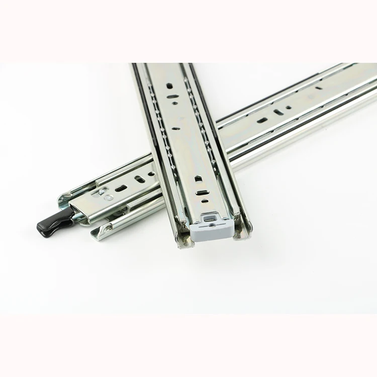 Th1350lk Furniture Hardware Double Locking Drawer Slides Heavy Duty