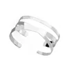 Highly Polished Triple Strand Crossover Cuff Bangle A Perfect Gift For Women