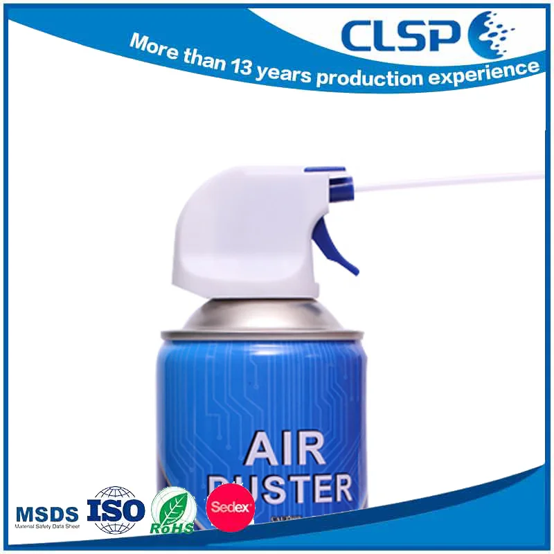 Free Samples Refillable Compressed Air Can,Air Can Duster,Canned Air