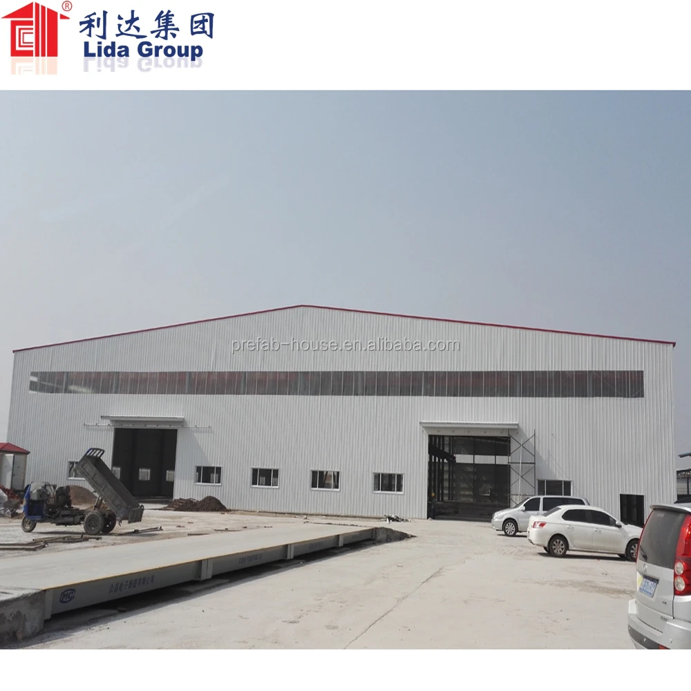 Low Cost Pre Fab Steel Structure
