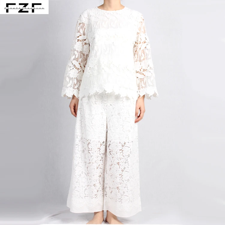 Trending Wholesale white lace pants At Affordable Prices –