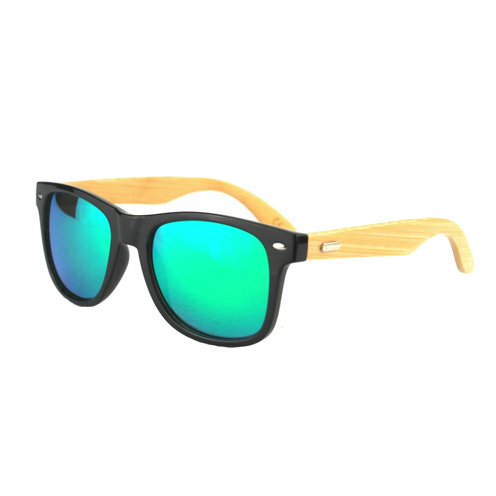 

2018 Bamboo Wooden Polarized Sunglasses Custom Logo Promotion Sunglasses With UV400 CE