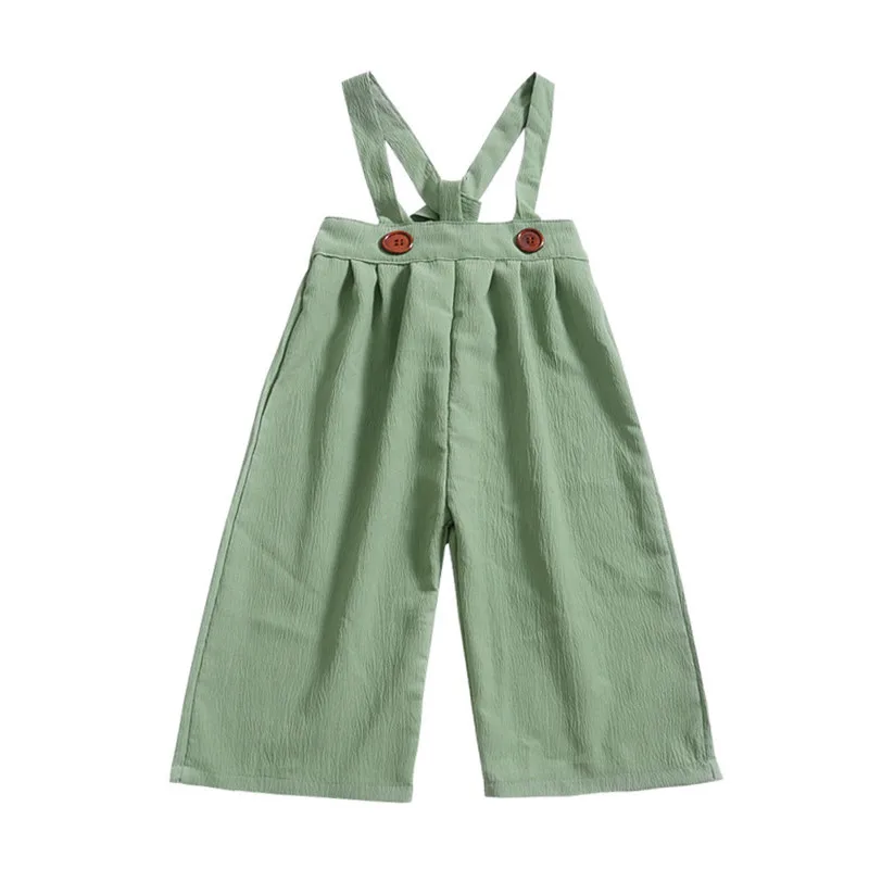 

Remarked Autumn Girls Jumpsuit New Style Kids Overalls Fall Cotton Girls Pant