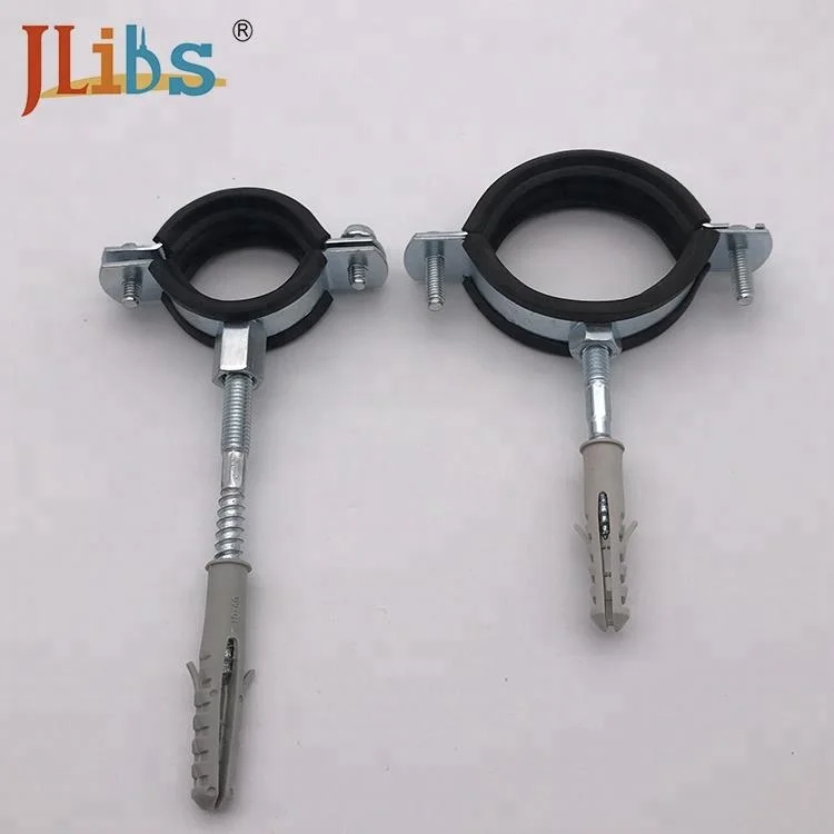 
Sheet Pipe Clamp Heavy Hose Clamps Steel Tube Clip Galvanized Iron Clamp 