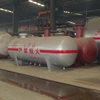 Small 12m3 spherical lpg cng lng storage tanker made in China