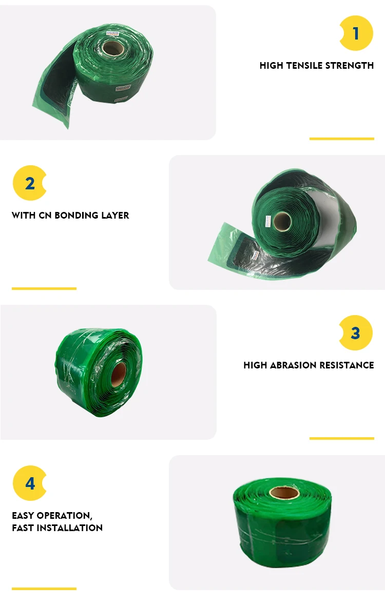 Rubber Repair Strips For Conveyor Belt Vulcanizing Rubber Patch Cement