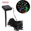 Creative Burst of series Festive 200 LED Solar Energy Christmas Lights Festival string lights