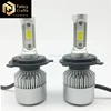 Direct factory price auto lighting system high power high luminous 3600lm h4 led car headlamps conversion kit