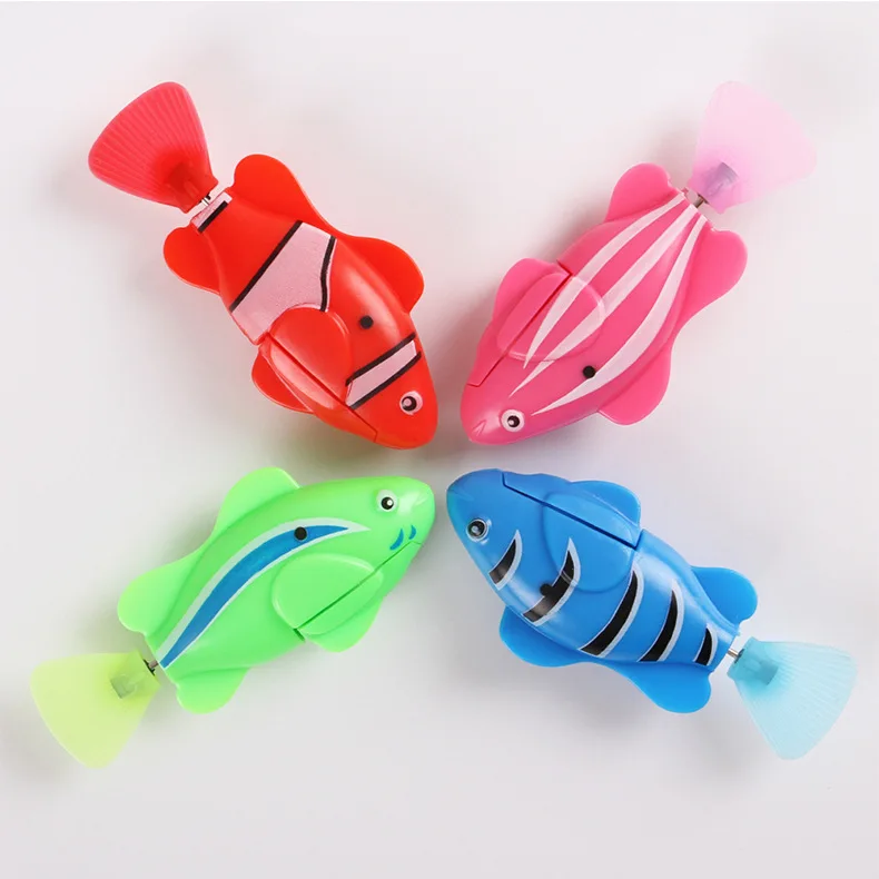 battery operated swimming fish