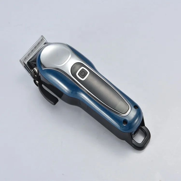 

Professional barber rechargeable hair clipper with LCD display & Turbo Function electric hair cutting machine