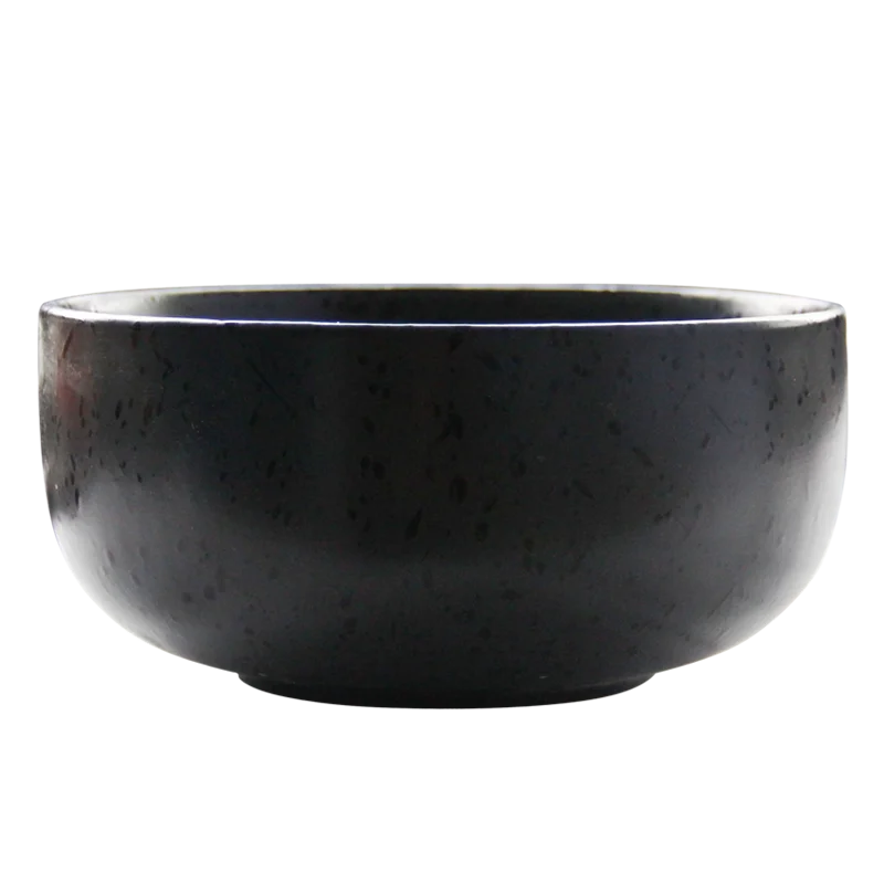 

Black Point Ceramic Japanese Soup Bowl Noodle Bowl
