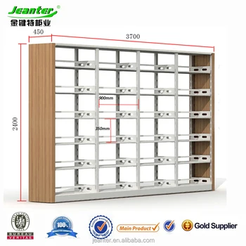 Customized Dimensions Wood Cover Stable Used Library Furniture