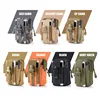 Outdoor sports belt Fanny pack army fan tactical Fanny pack hanging bag small change wallet belt 6 inch mobile phone bag