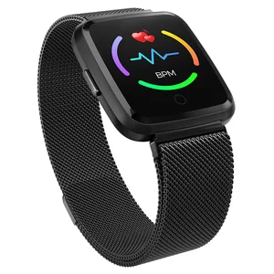 Waterproof Heart Rate Monitor Smartwatch Blood Pressure Tracker