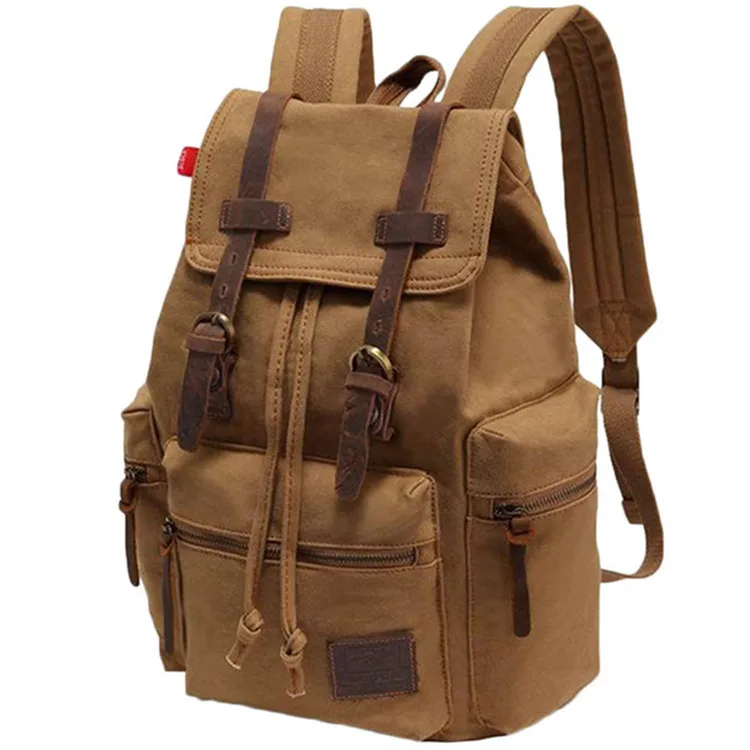 small canvas rucksack