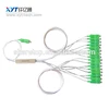 FTTH CATV Telecom 1x16 Optic Fiber Splitter With FC UPC APC Connector Optical PLC Splitter