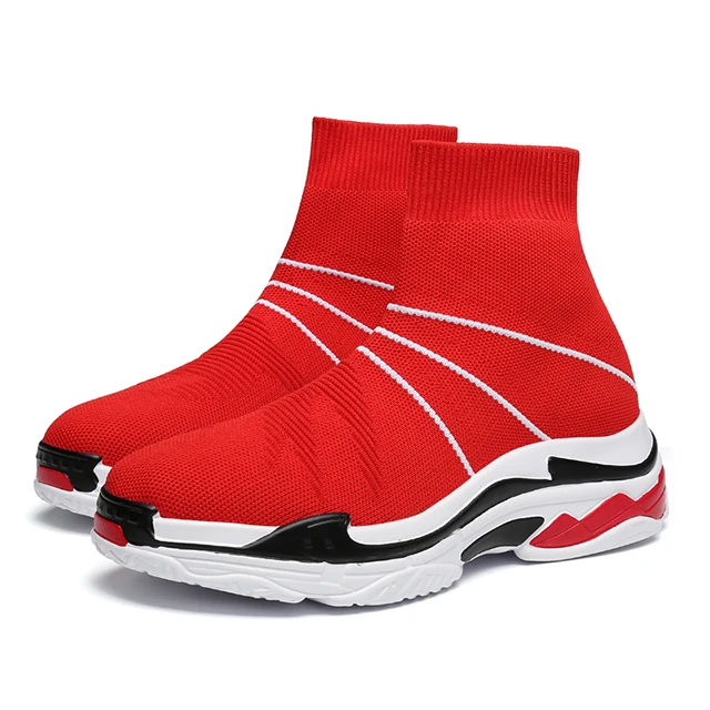 

Wholesale Fashion Breathable Light Sport Shoes for Sock Shoes Sneakers for men