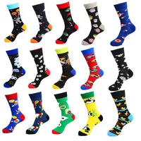 

Colorful Funny Crazy Novelty Fun Men's Dress Socks
