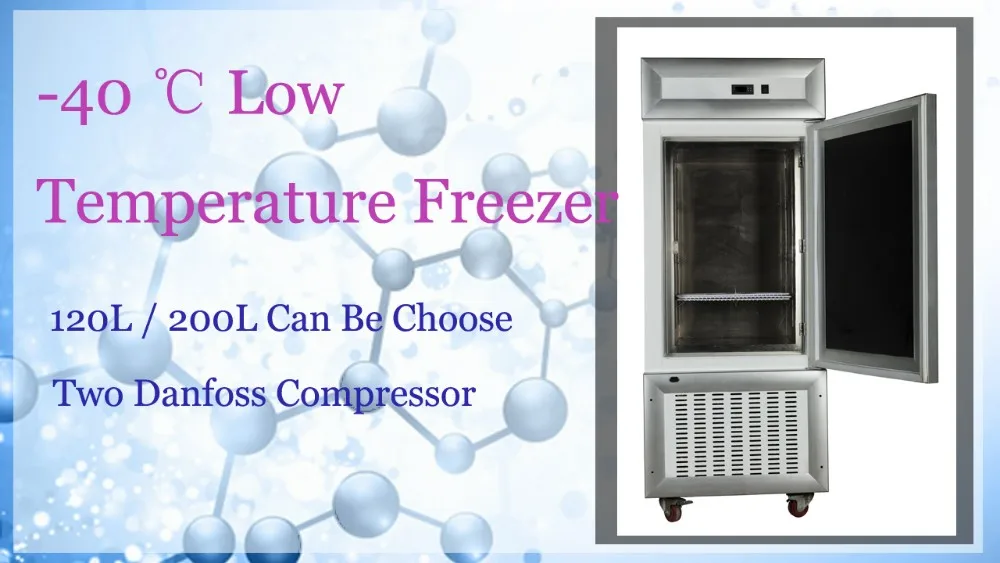 Medical Cryogenic Equipments -40 Degree Laboratory Medical Refrigerator ...