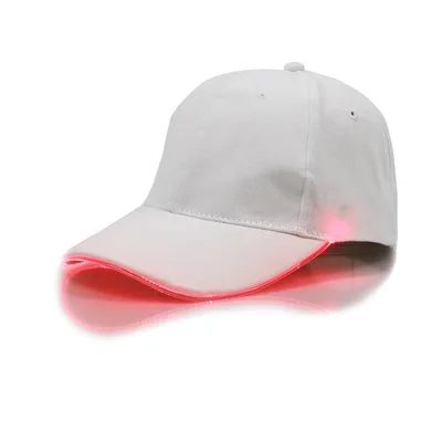 

D1156 Men Women Hip-Hop Sports Night Luminous Hat LED Light Baseball Cap
