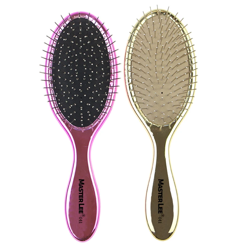 

Masterlee Brand Steel Needle Comb - Toothed Air Cushion Hair Massage Hair Anti-Static Scalp Massage Comb, Customized color