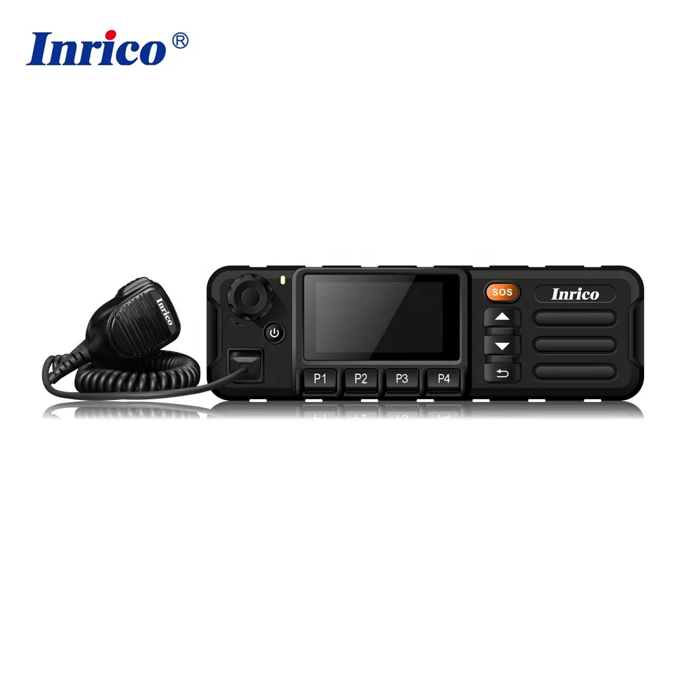 

3G SIM card mobile vehicle mounted two way radio with GPS, Black