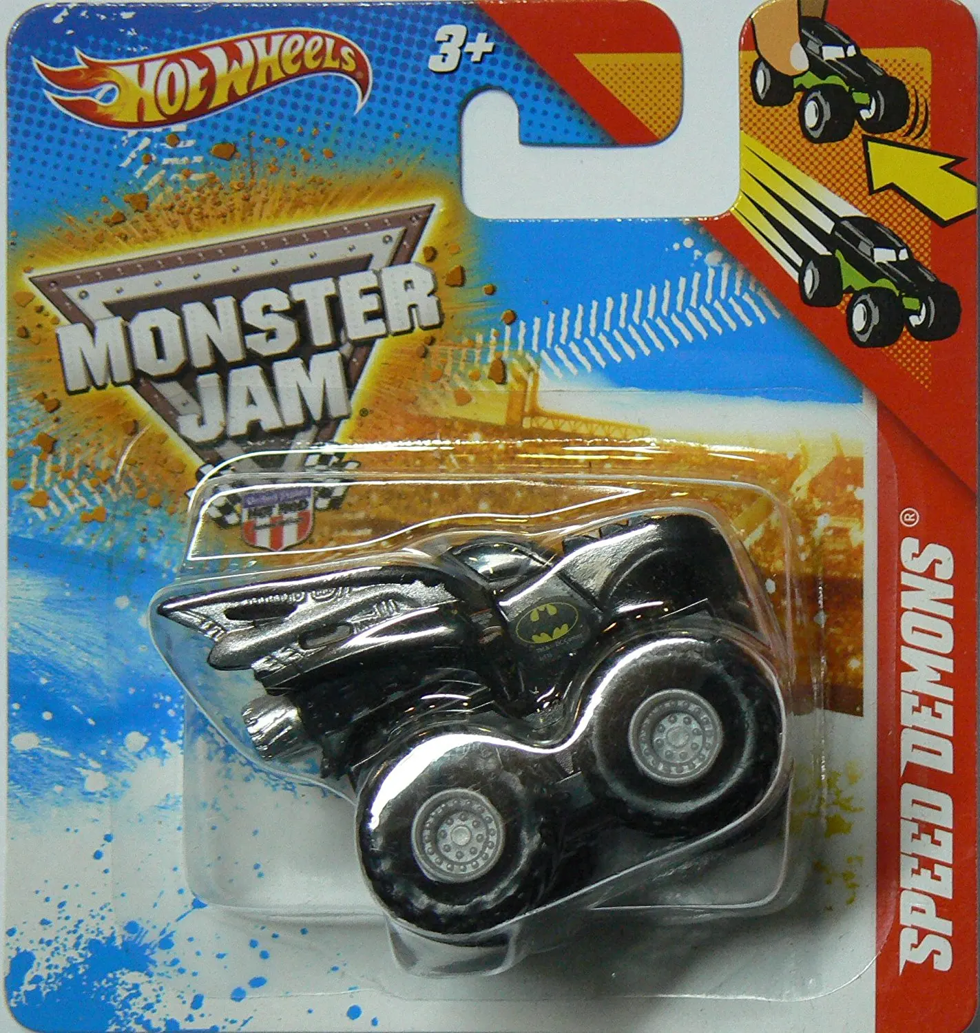 Buy Hot Wheels Monster Jam Mini Speed Demons Batman in ...