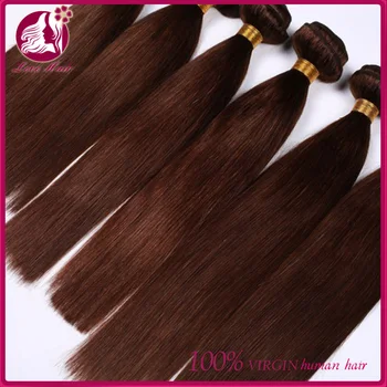 Cheap 6a High Grade Premium Quality Chocolate Brown Hair Color 4