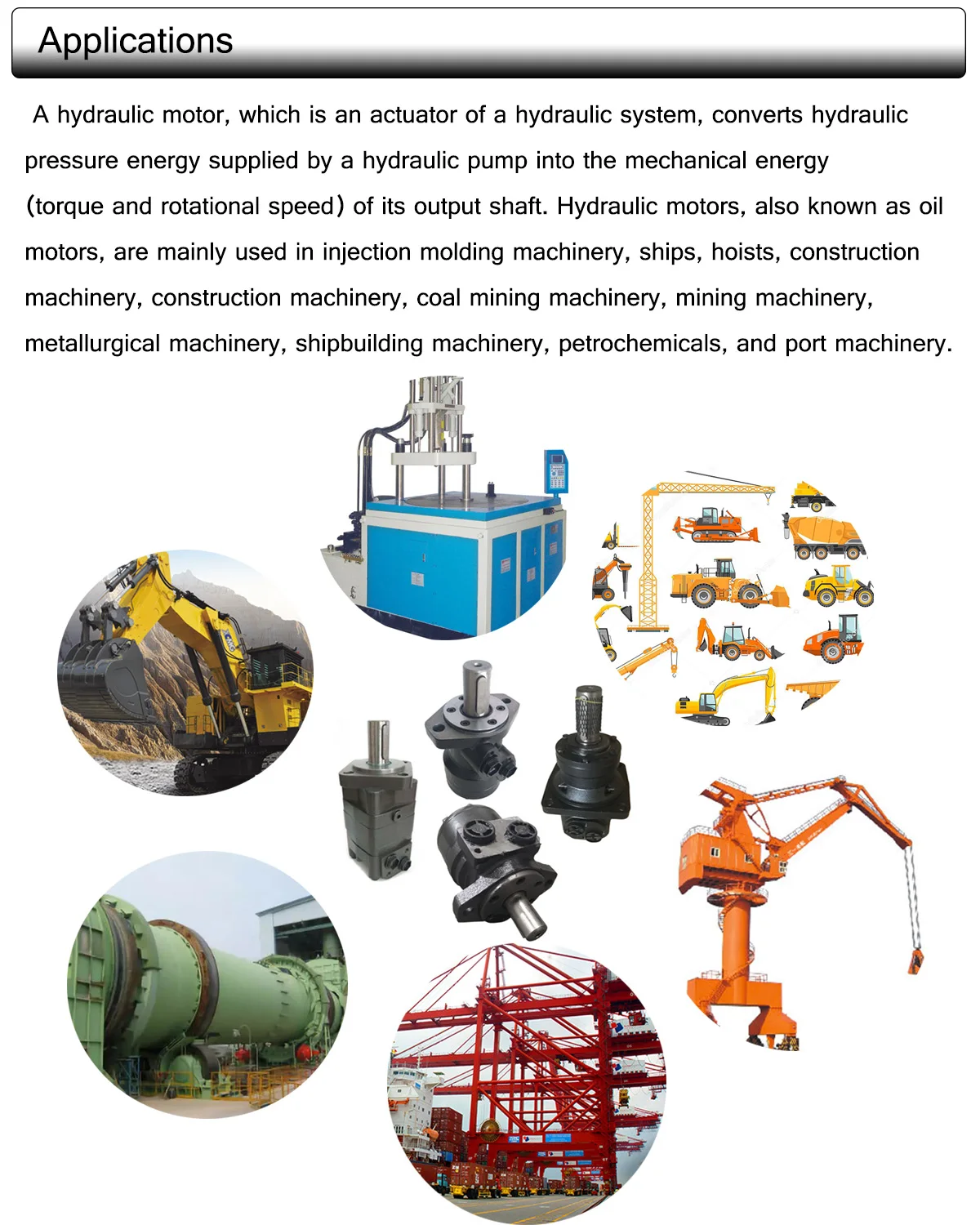 M+s Hydraulic Motor Catalogue Pdf Bmm 20 Cc Tractors Buy Hydraulic Parts,Orbital Motor,Oil