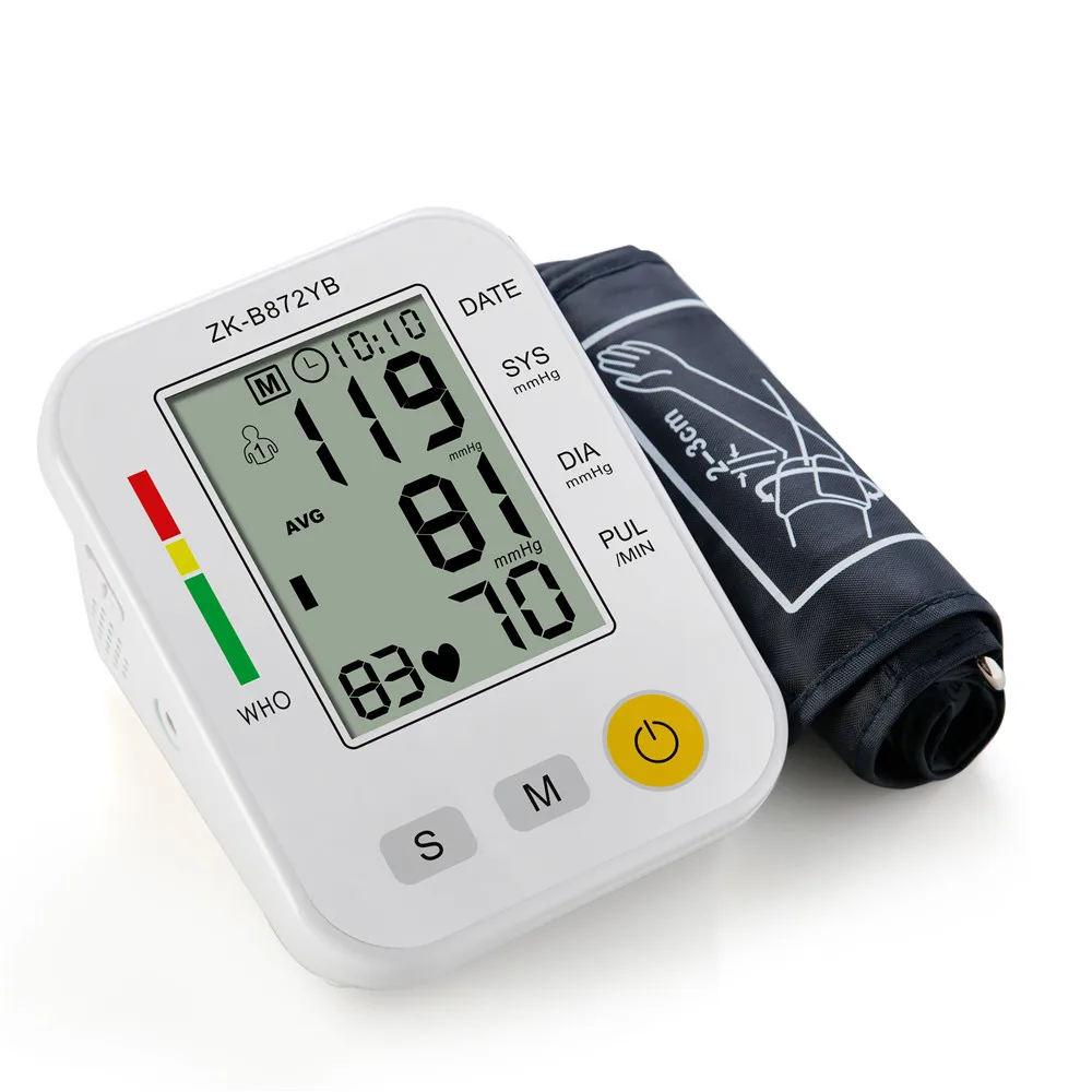 Ce & Rohs Approval Upper Arm Digital Blood Pressure Monitor With Usb 